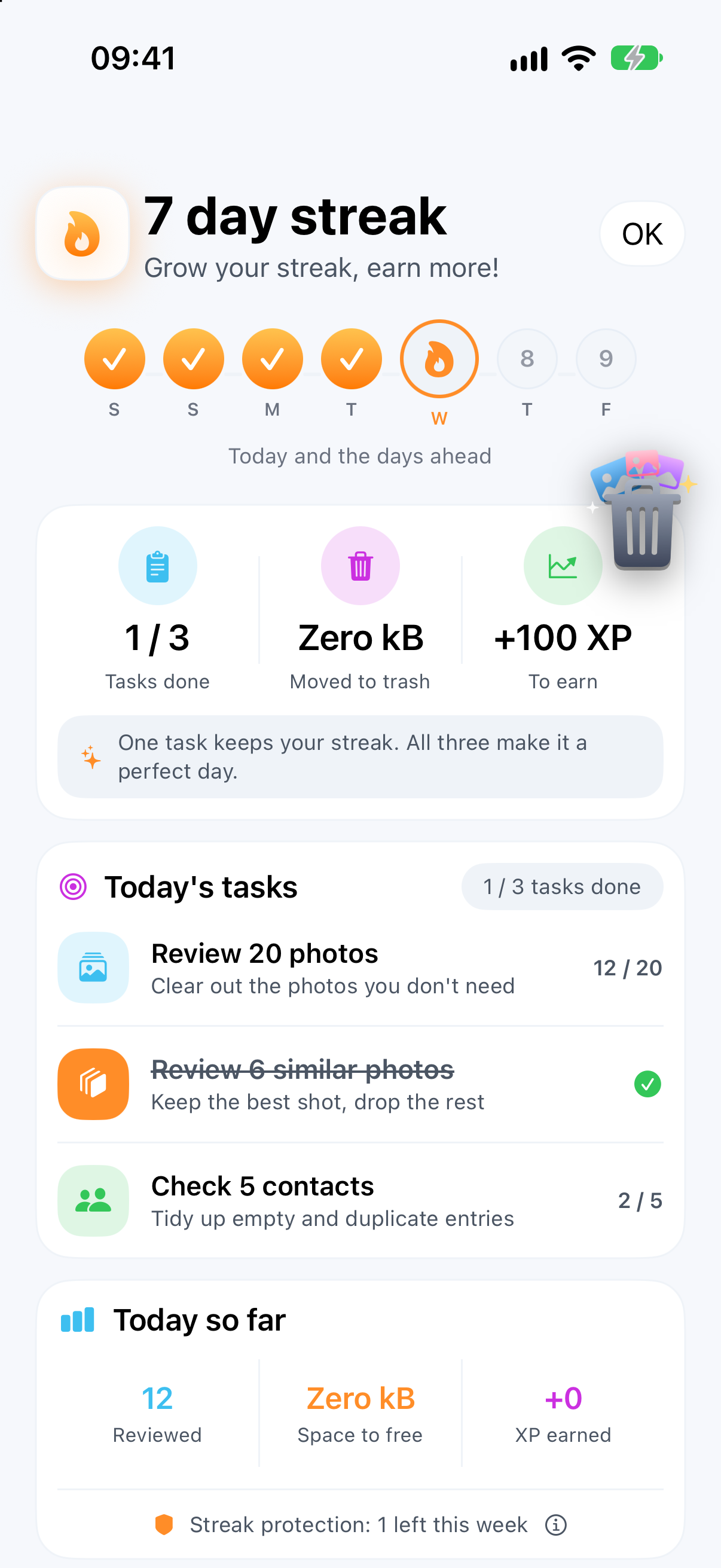 Cleaningo — Progress