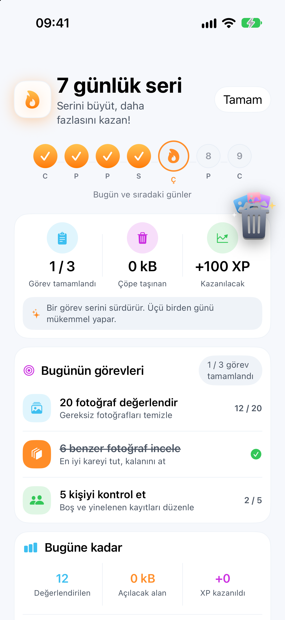 Cleaningo — İlerleme
